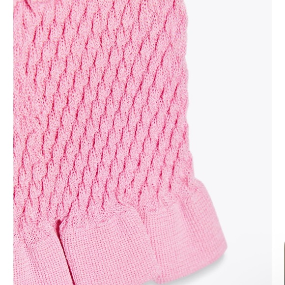 Pink Sleeveless Knit Dress! Fits s and m! Nwt - Picture 3 of 4